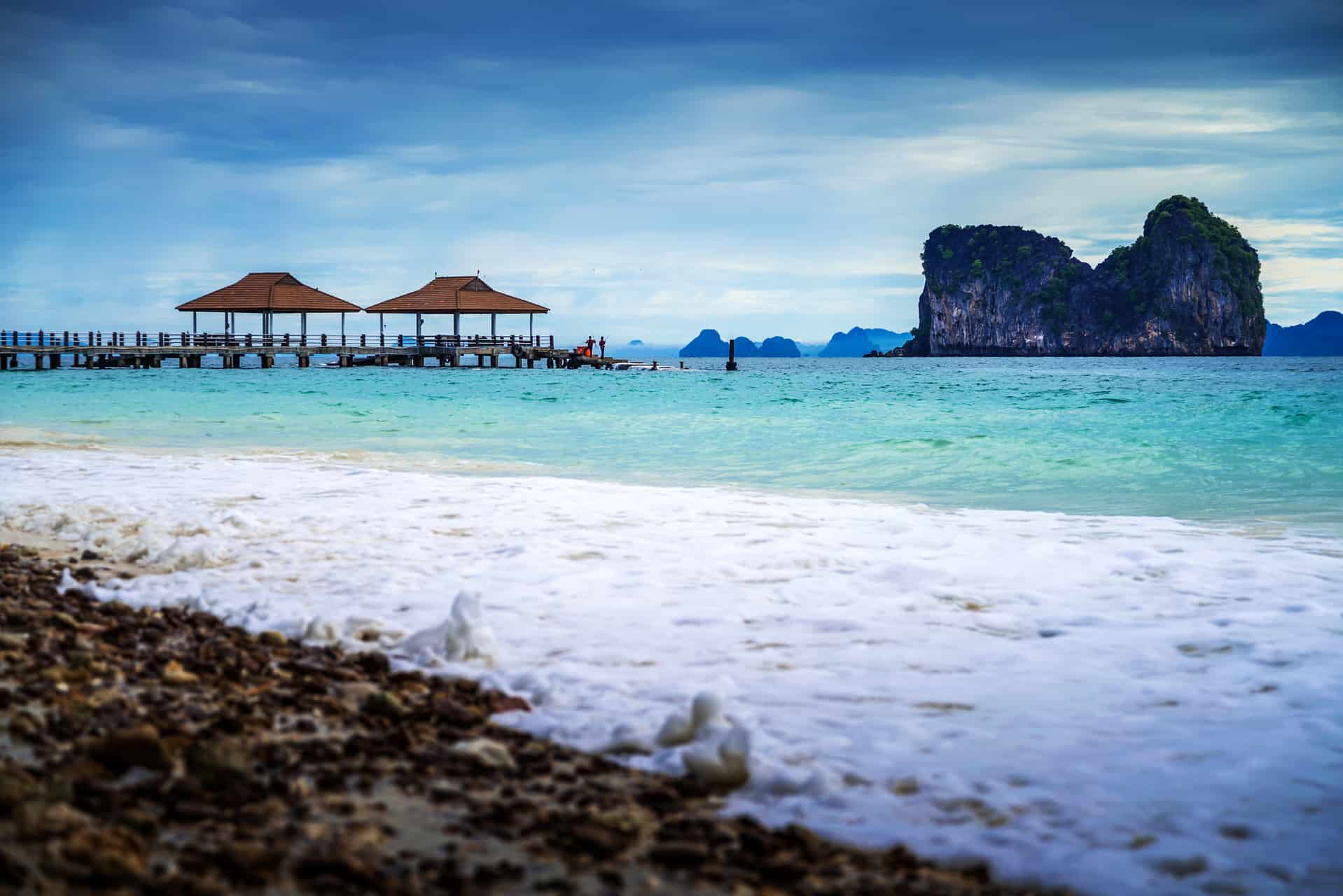 Andaman Sea View In Koh Ngai Island In Thailand