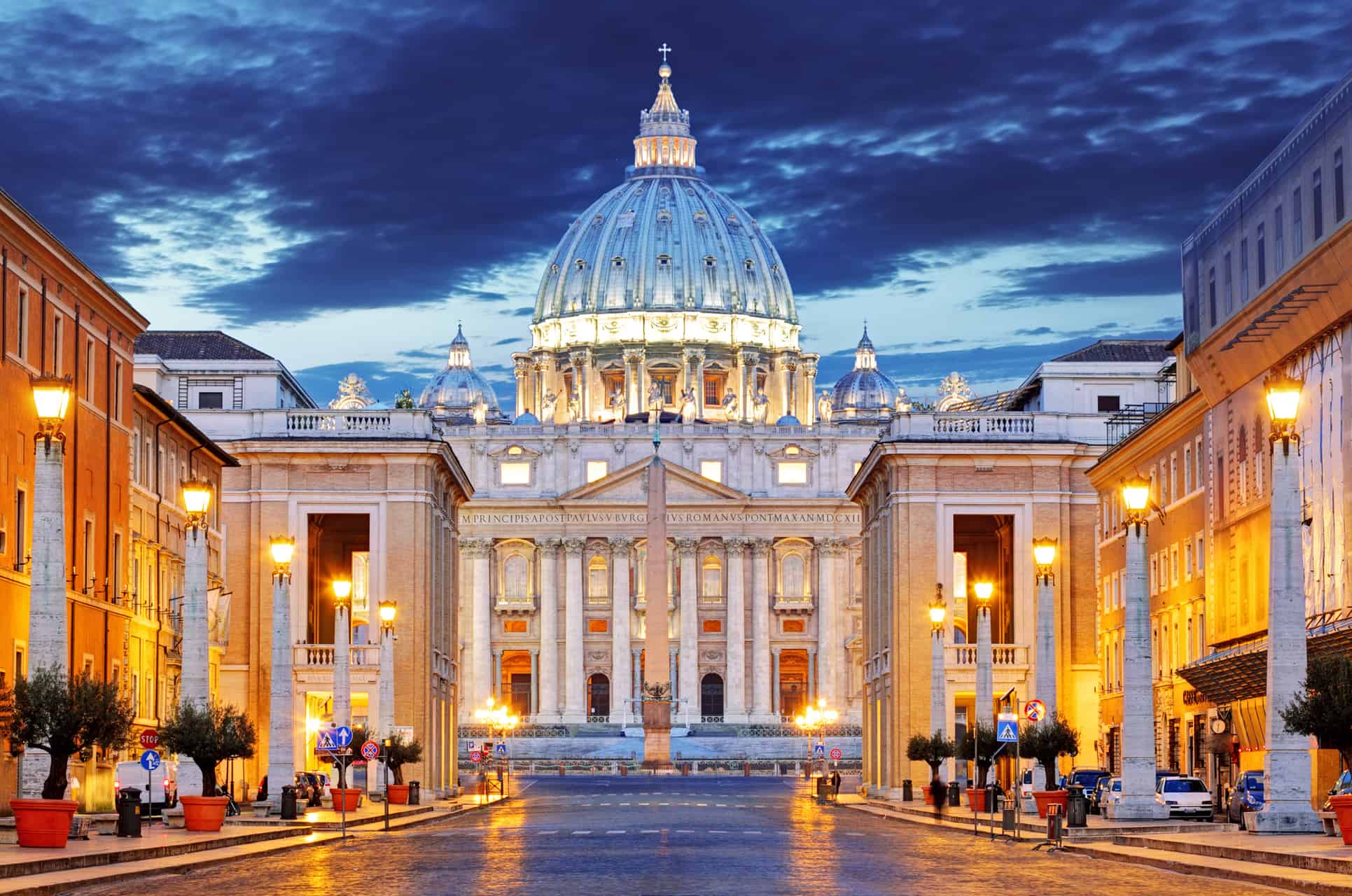 The Papal Basilica Of Saint Peter In The Vatican